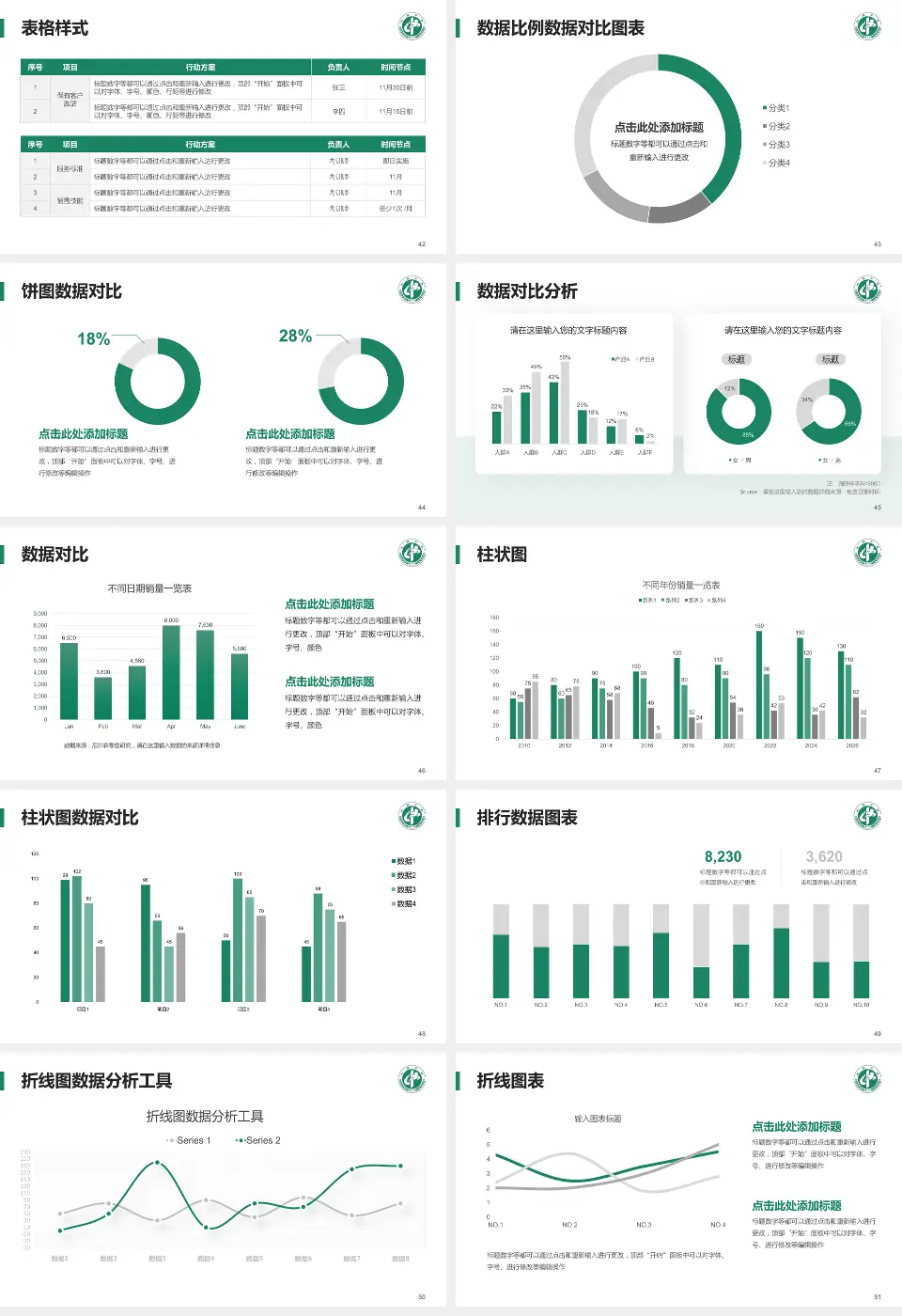 武威市中医医院医院简介/日常通用PPT模板16:9格式幻灯片预览图6