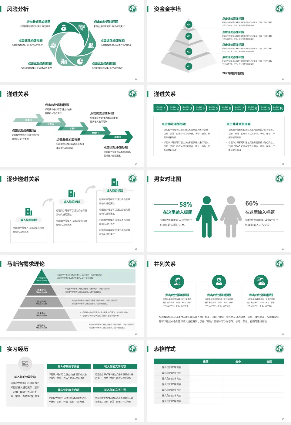 武威市中医医院项目申请与汇报PPT模板16:9格式幻灯片预览图4