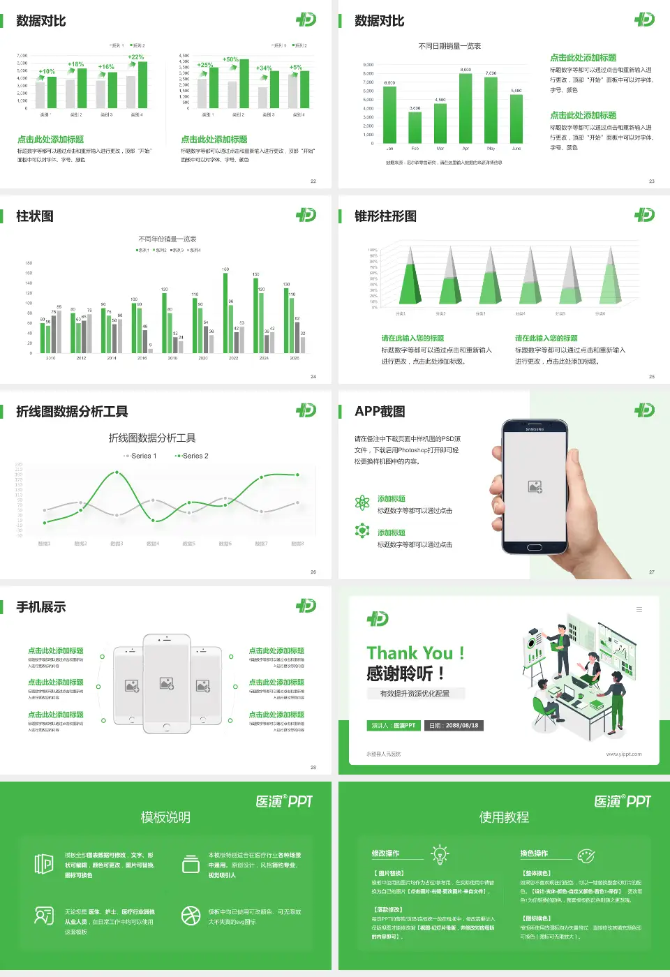 永登县人民医院财务与预算报告PPT模板16:9格式幻灯片预览图4