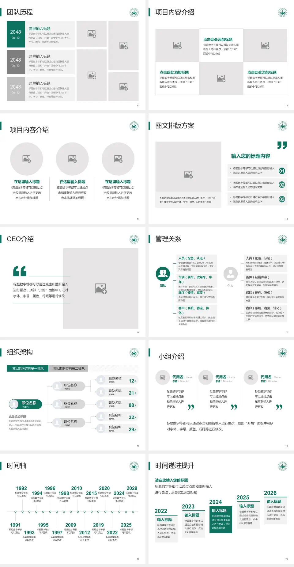 甘肃省武威肿瘤医院医院管理报告PPT模板4:3格式幻灯片预览图3