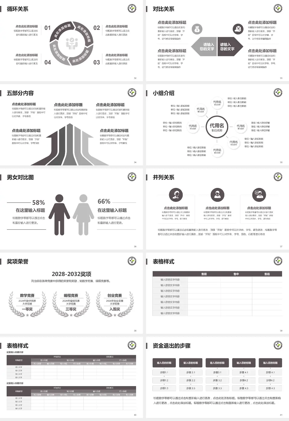 金川集团有限公司职工医院医院简介/日常通用PPT模板16:9格式幻灯片预览图5