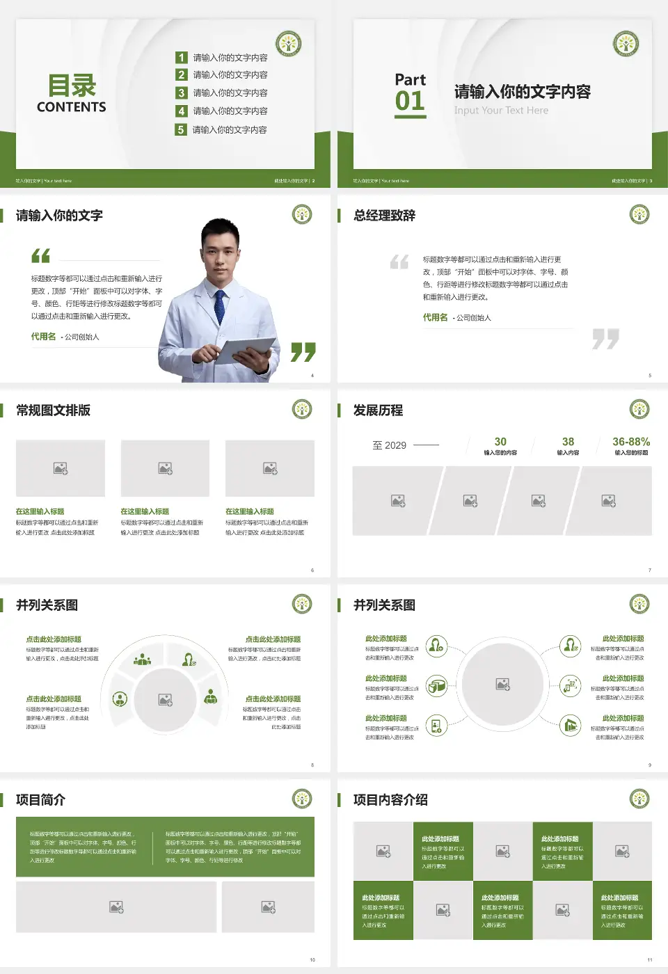 杨凌示范区医院医院管理报告PPT模板16:9格式幻灯片预览图2