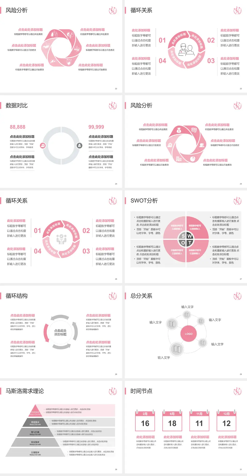 安康市妇幼保健院科研成果展示PPT模板4:3格式幻灯片预览图4