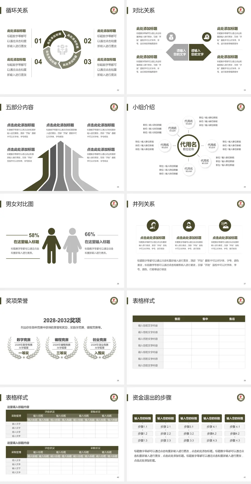 临夏七医院医院简介/日常通用PPT模板4:3格式幻灯片预览图5