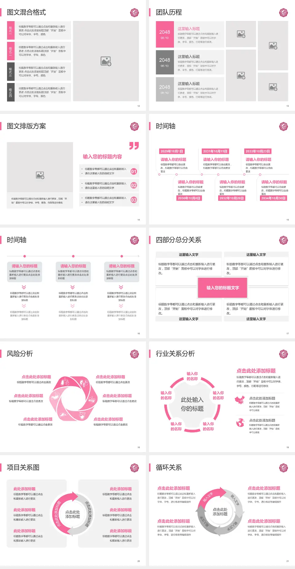商洛市妇幼保健院项目申请与汇报PPT模板4:3格式幻灯片预览图3