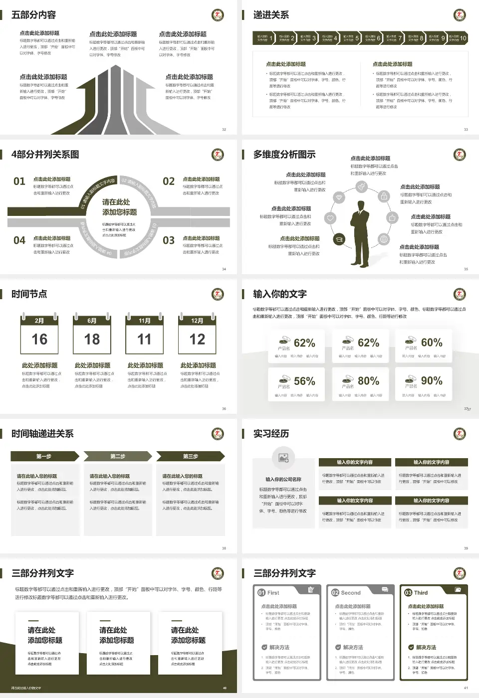 临夏七医院品管圈PDCA演示专用PPT模板16:9格式幻灯片预览图5