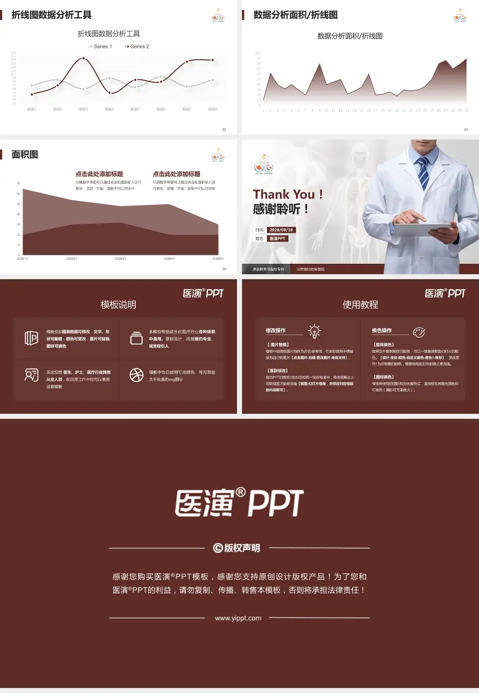 甘肃省妇幼保健院患者教育与指导PPT模板16:9格式幻灯片预览图7