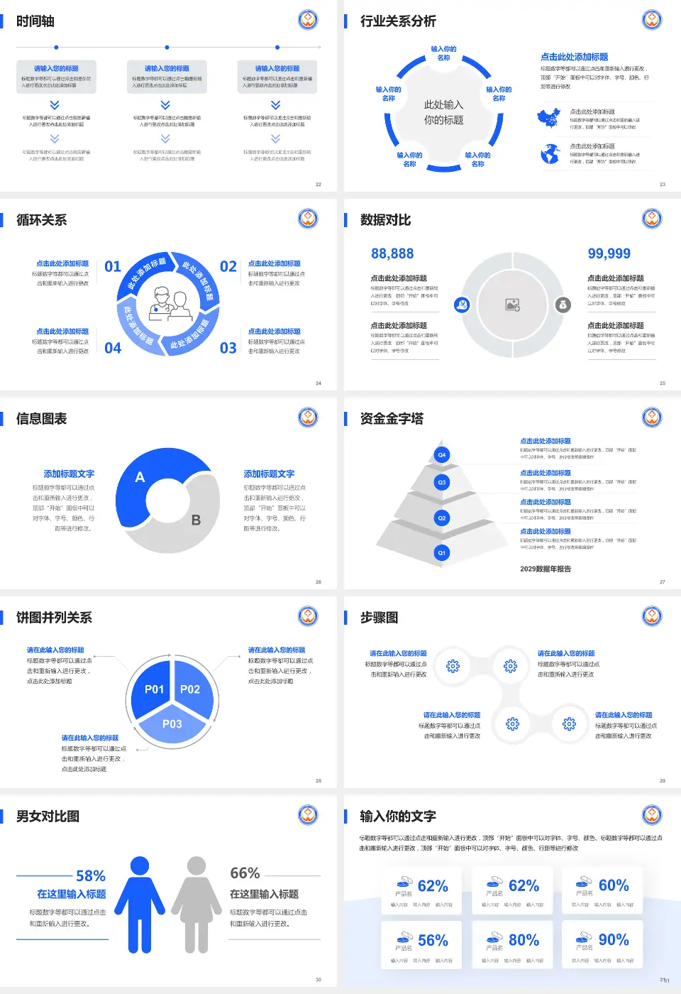 嘉峪关市人民医院医院管理报告PPT模板16:9格式幻灯片预览图4