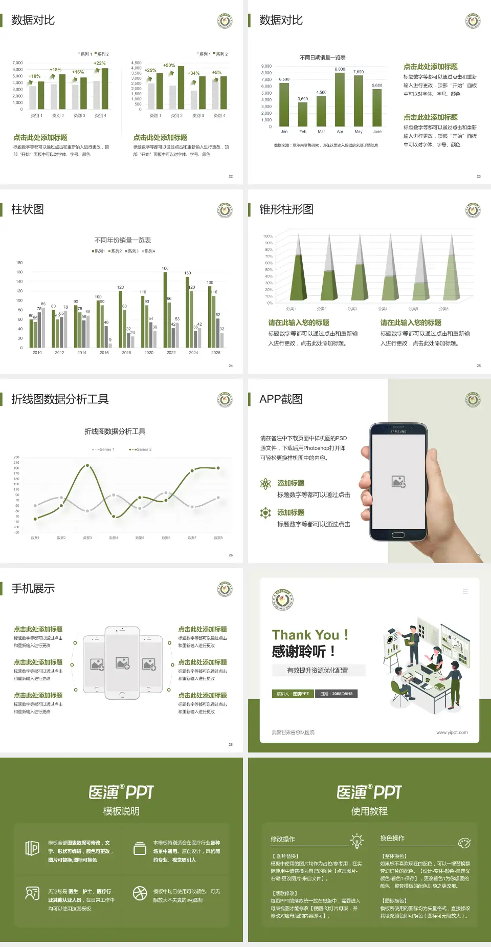 武警甘肃省总队医院财务与预算报告PPT模板4:3格式幻灯片预览图4