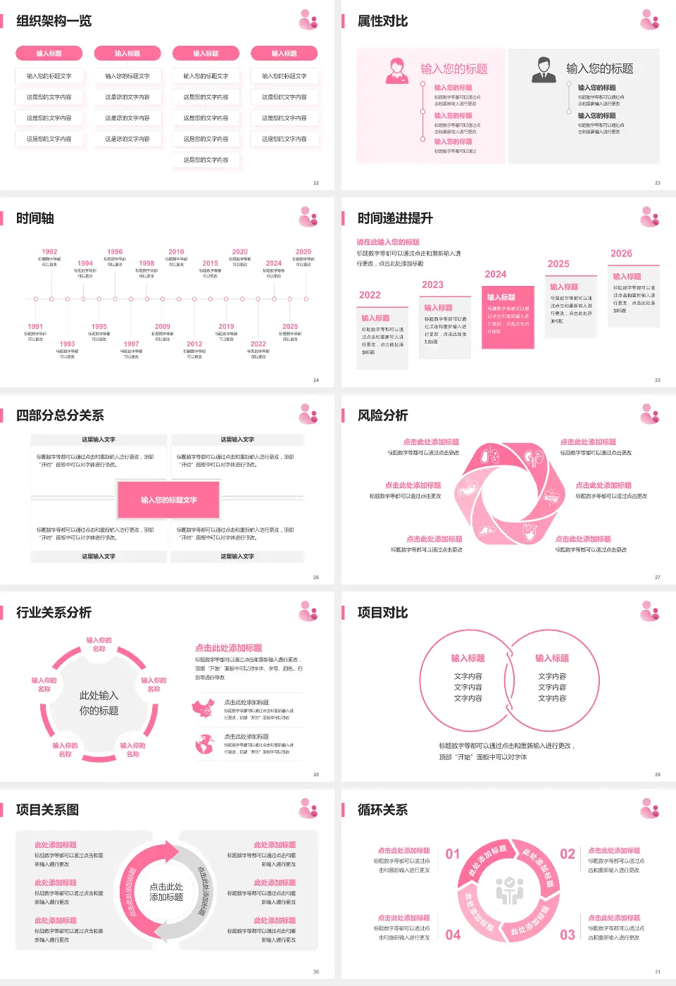 福清市妇幼保健院医疗行业比赛专用PPT模板16:9格式幻灯片预览图4