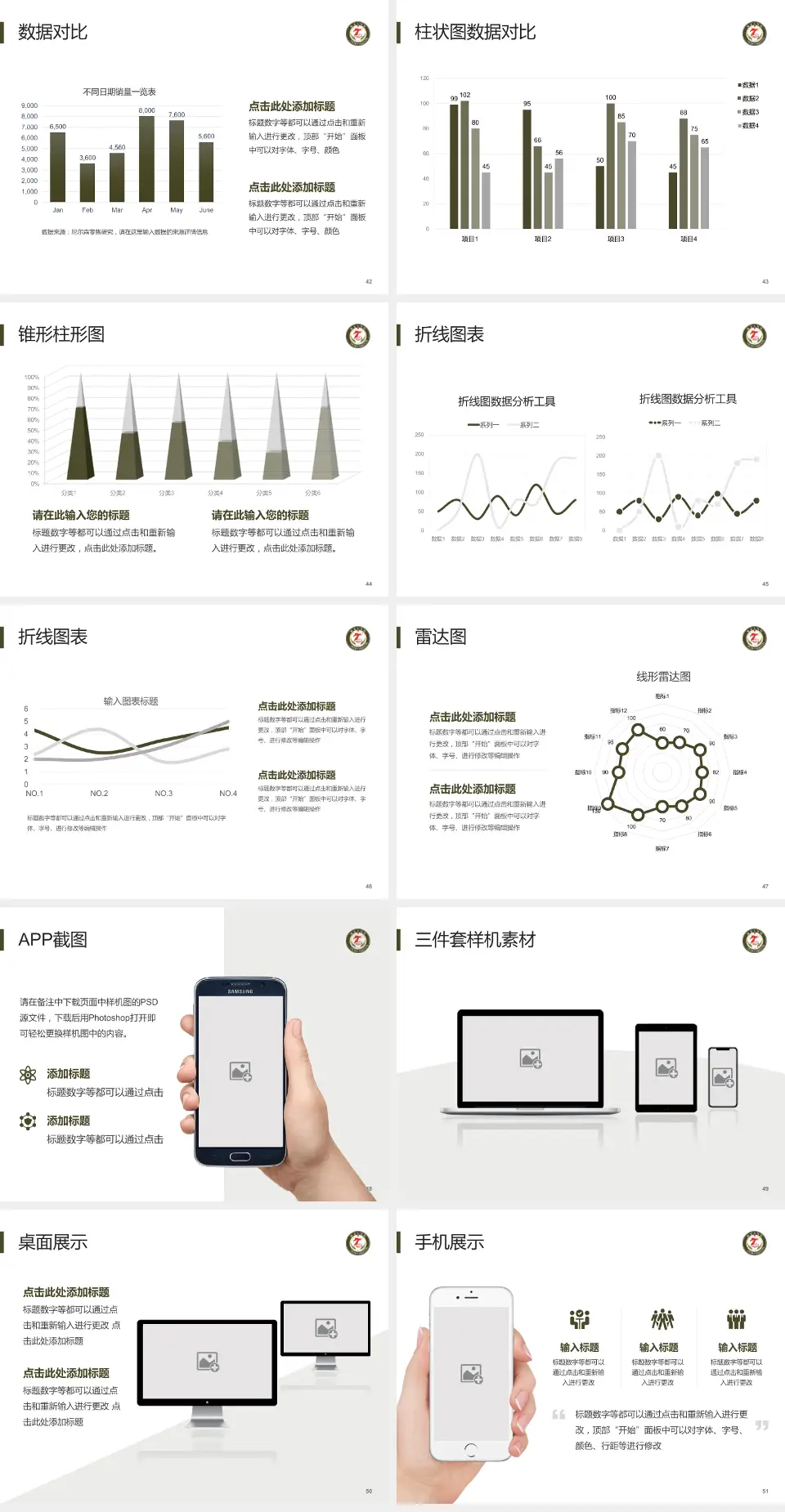 临夏七医院医院管理报告PPT模板4:3格式幻灯片预览图6