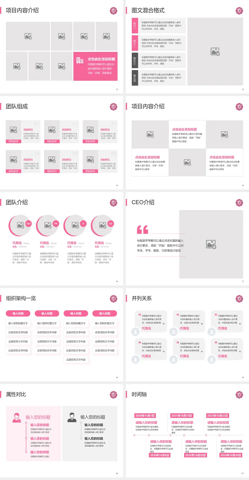 商洛市妇幼保健院患者教育与指导PPT模板4:3格式幻灯片预览图3