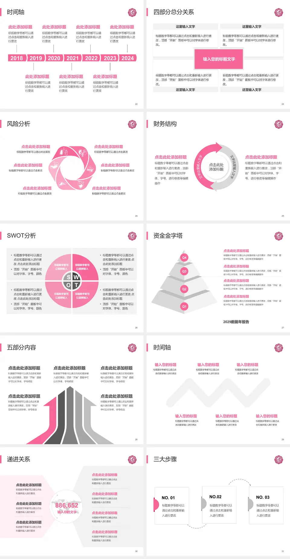 商洛市妇幼保健院患者教育与指导PPT模板4:3格式幻灯片预览图4