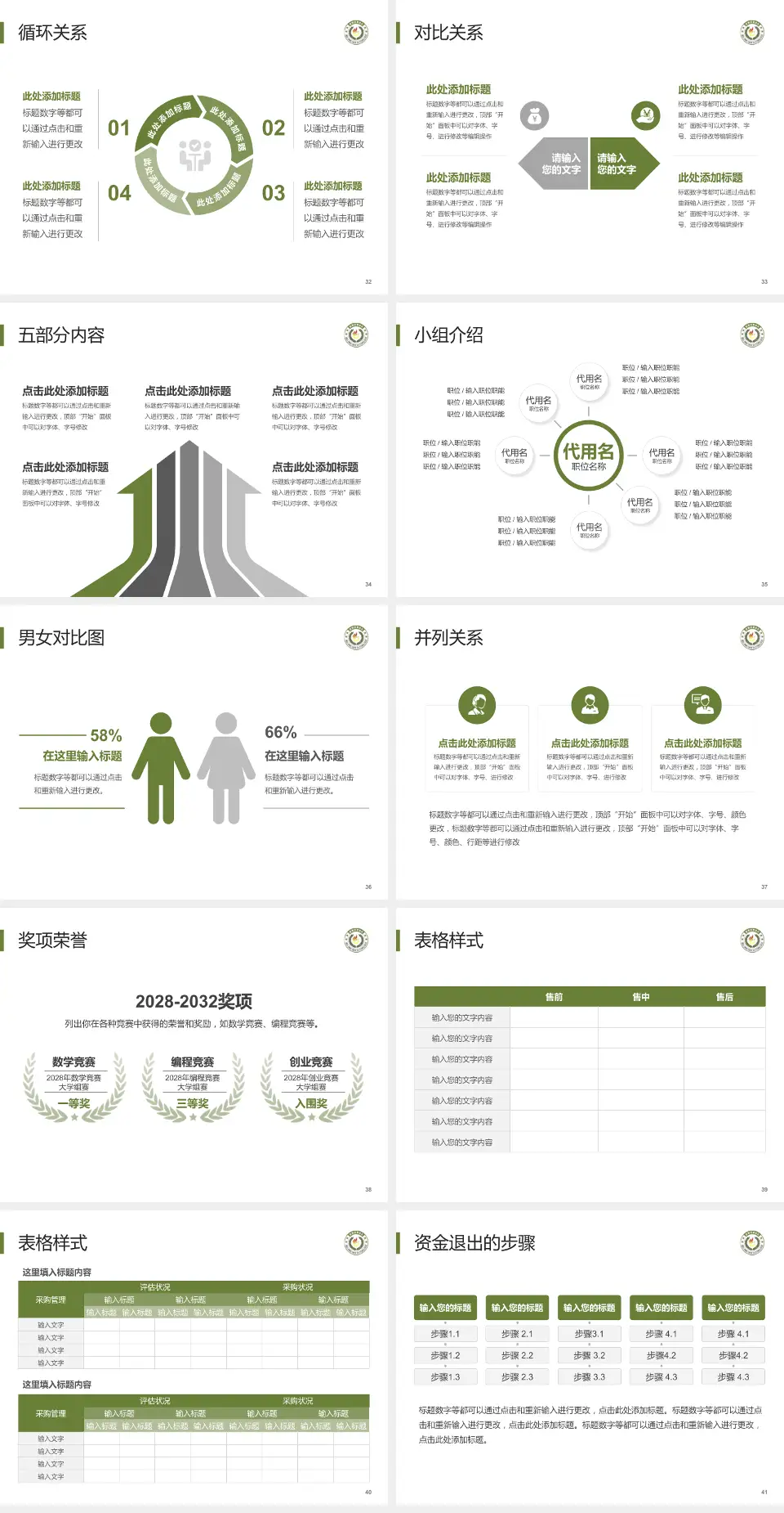 武警甘肃省总队医院医院简介/日常通用PPT模板4:3格式幻灯片预览图5