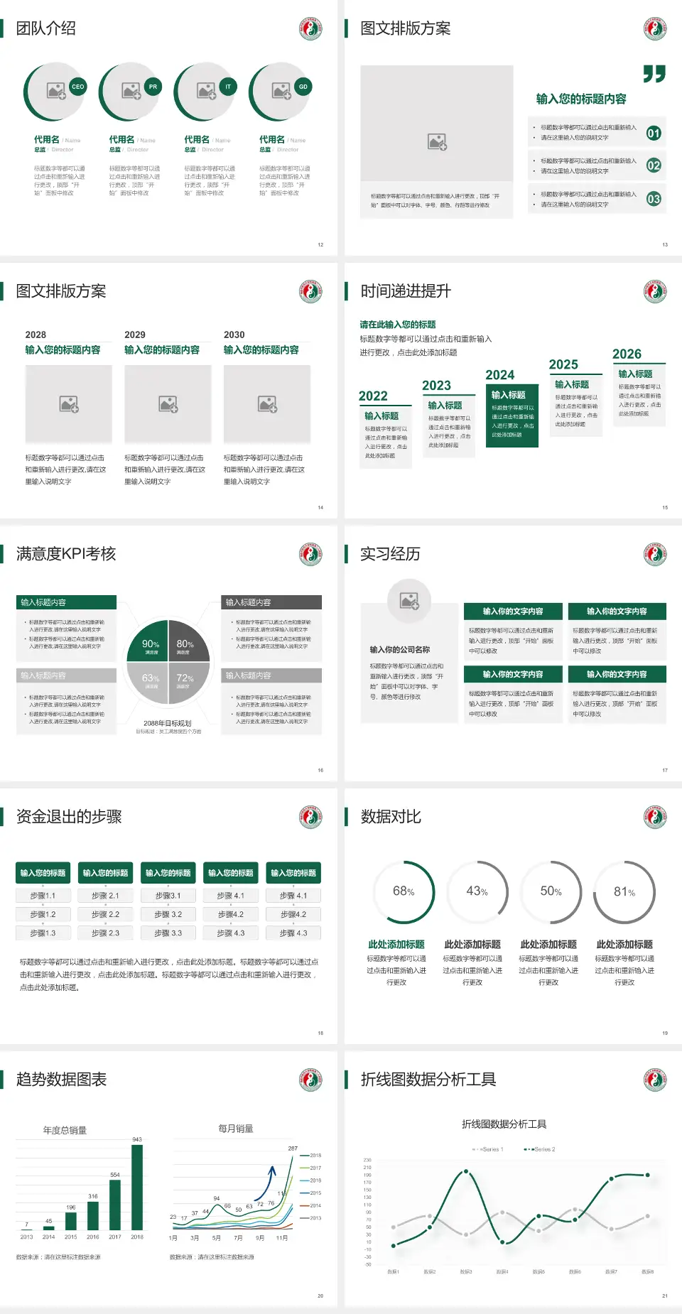 福建省第二人民医院(湖东支路)培训与教育PPT模板4:3格式幻灯片预览图3