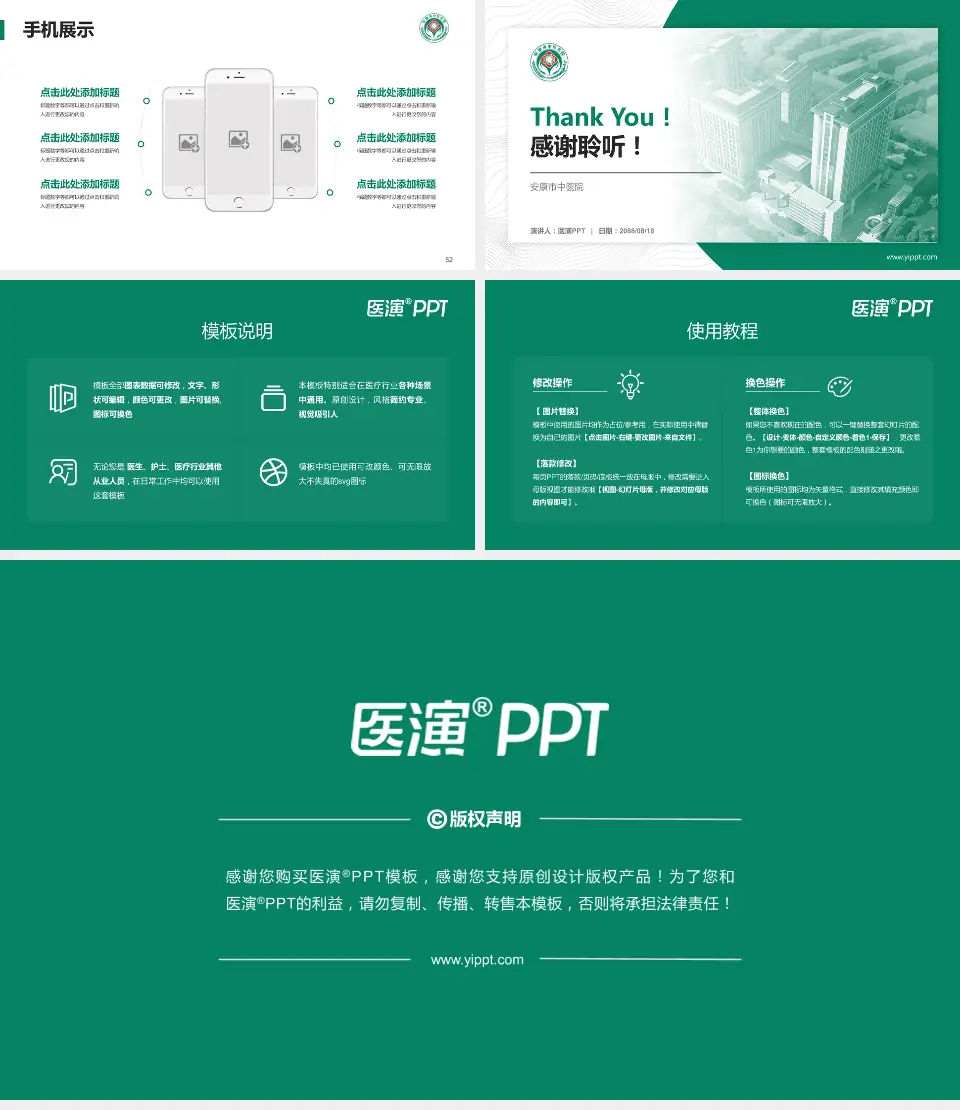 安康市中医院医院管理报告PPT模板16:9格式幻灯片预览图7