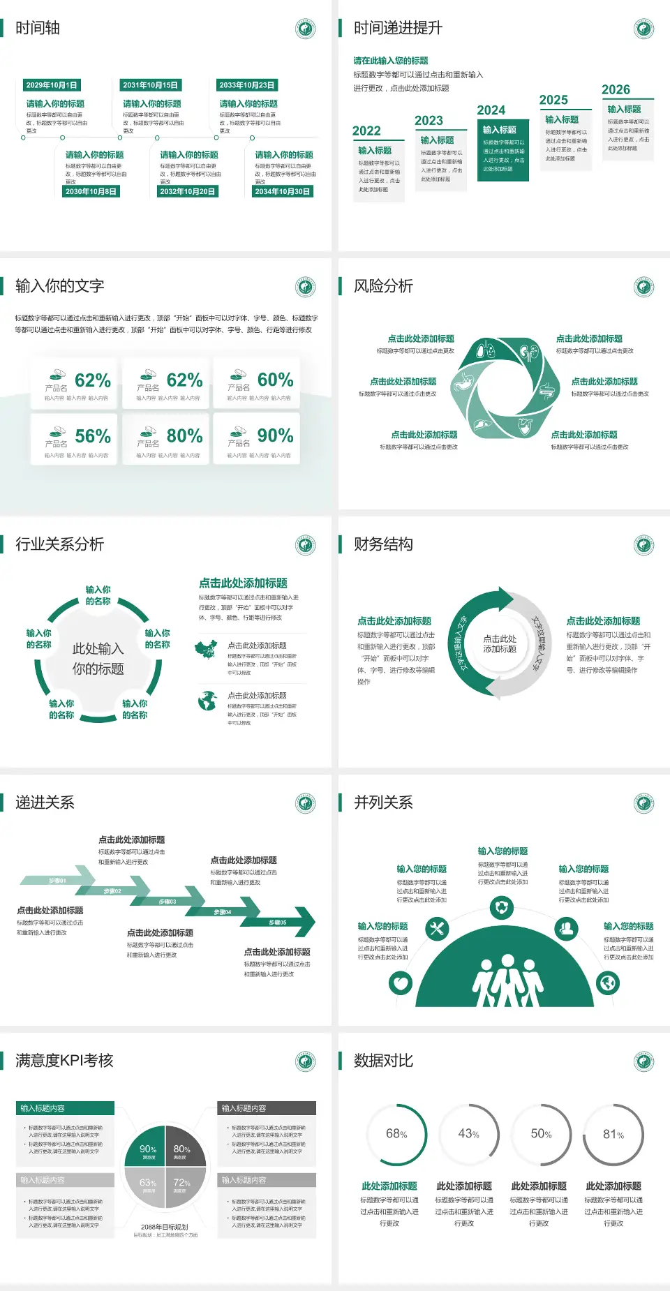 甘肃中医学院附属医院北院病例分享与讨论PPT模板4:3格式幻灯片预览图3