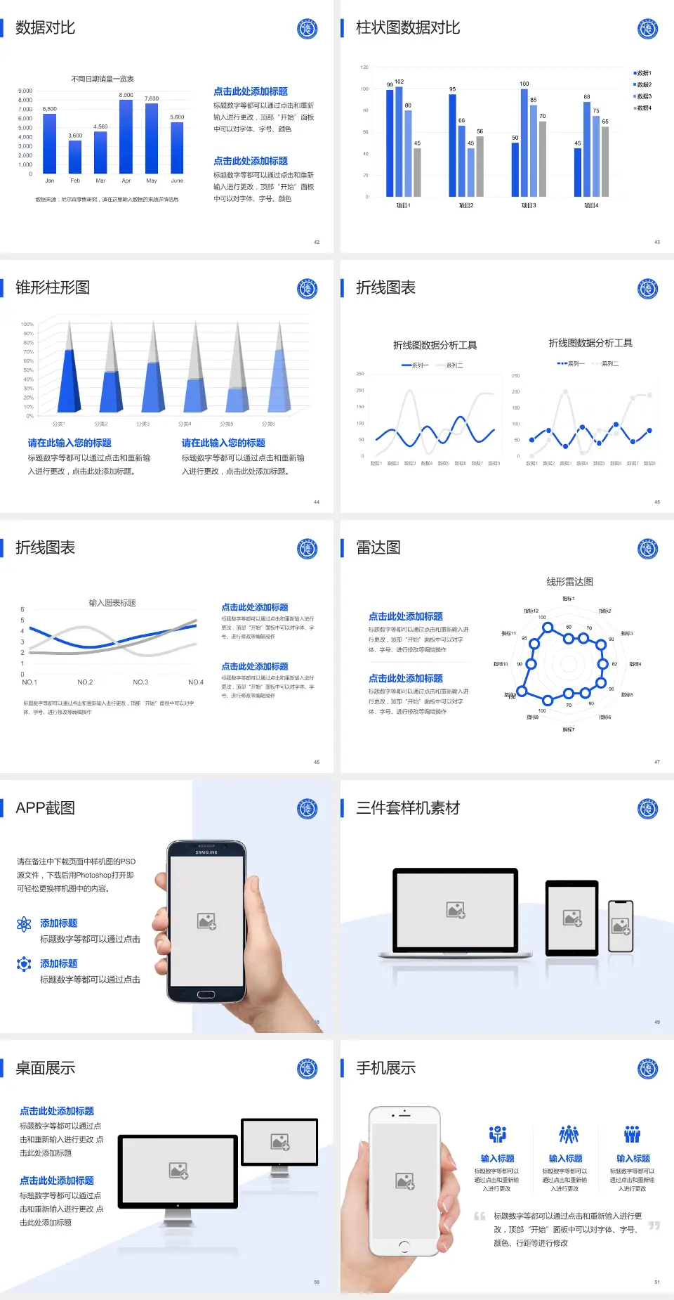 马鞍山市中心医院医院管理报告PPT模板4:3格式幻灯片预览图6