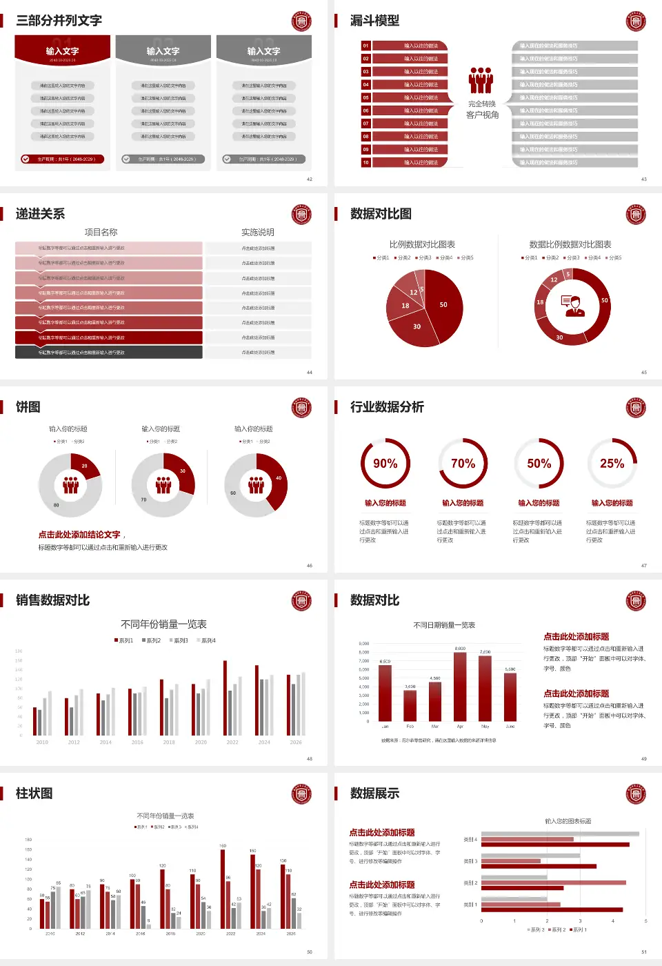 福州市第二医院二部患者教育与指导PPT模板16:9格式幻灯片预览图6