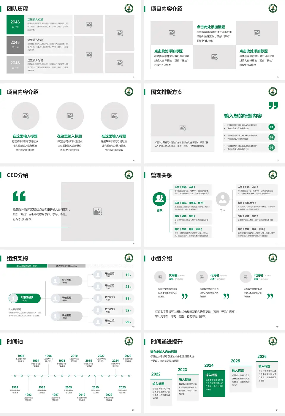 福州市中医院医院管理报告PPT模板16:9格式幻灯片预览图3