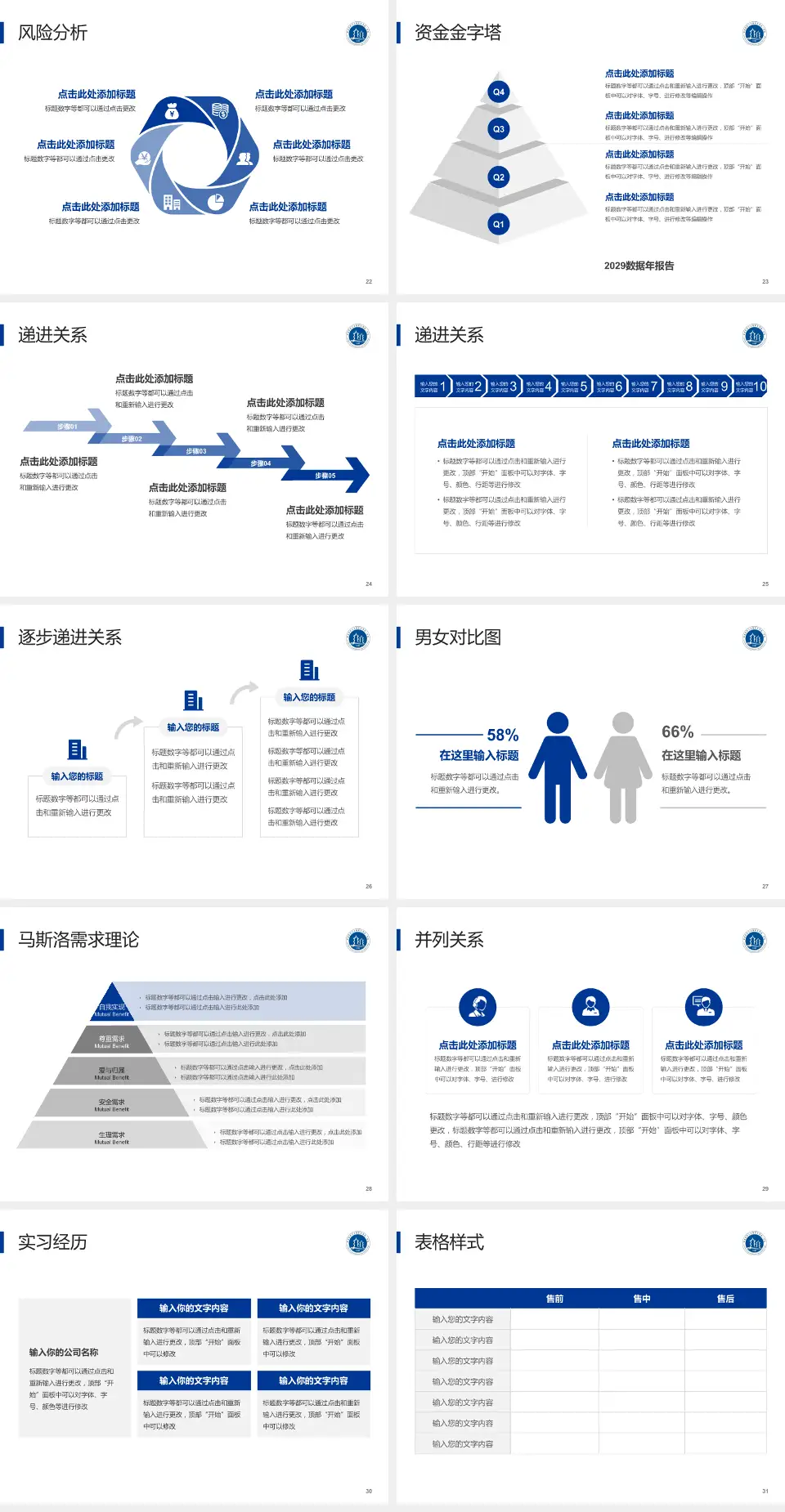 泉州市第一医院刺桐院区项目申请与汇报PPT模板4:3格式幻灯片预览图4