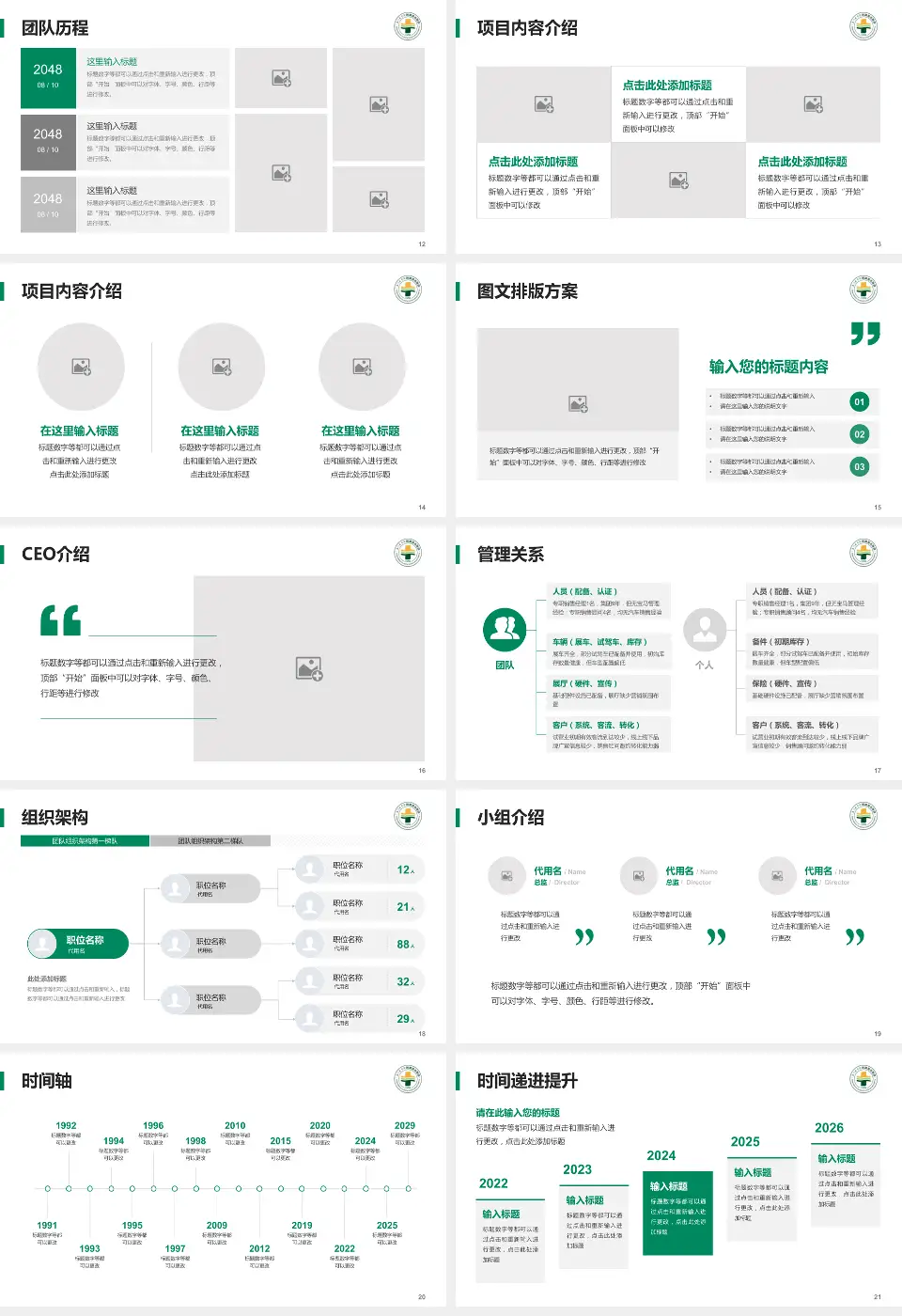 厦门海沧医院医院管理报告PPT模板16:9格式幻灯片预览图3