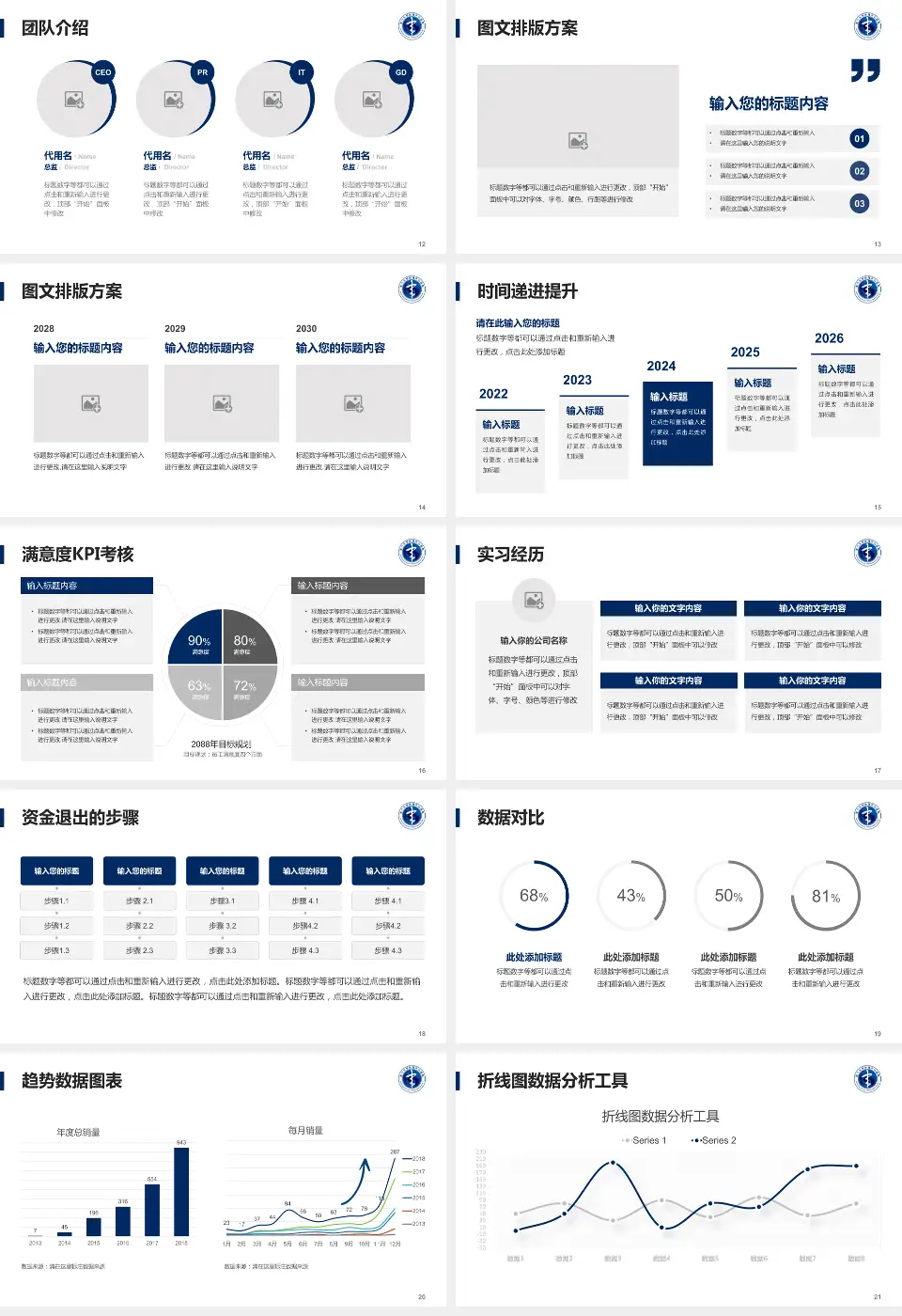 厦门大学附属中山医院培训与教育PPT模板16:9格式幻灯片预览图3