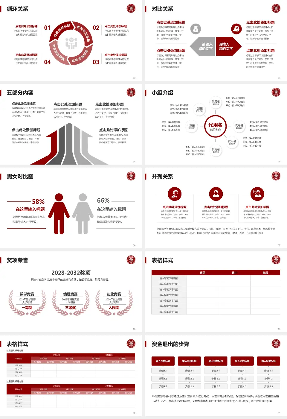 福州市第二医院二部医院简介/日常通用PPT模板16:9格式幻灯片预览图5