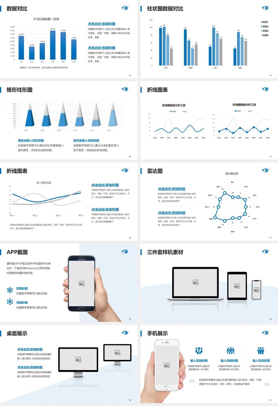 厦门眼科中心医院管理报告PPT模板16:9格式幻灯片预览图6