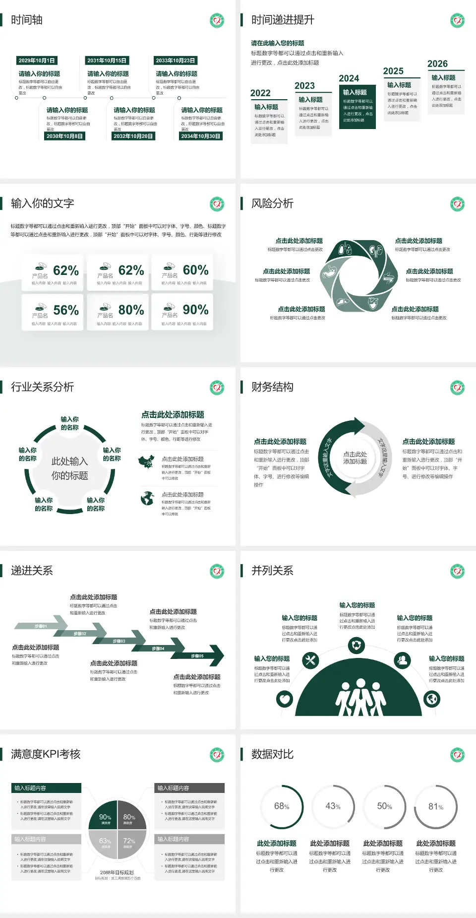 宁德市人民医院病例分享与讨论PPT模板4:3格式幻灯片预览图3