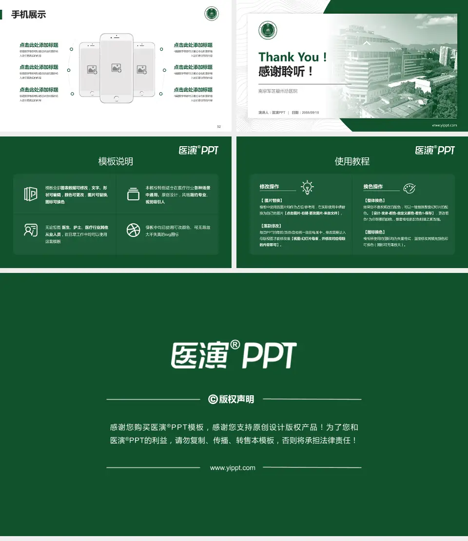 南京军区福州总医院医院管理报告PPT模板16:9格式幻灯片预览图7