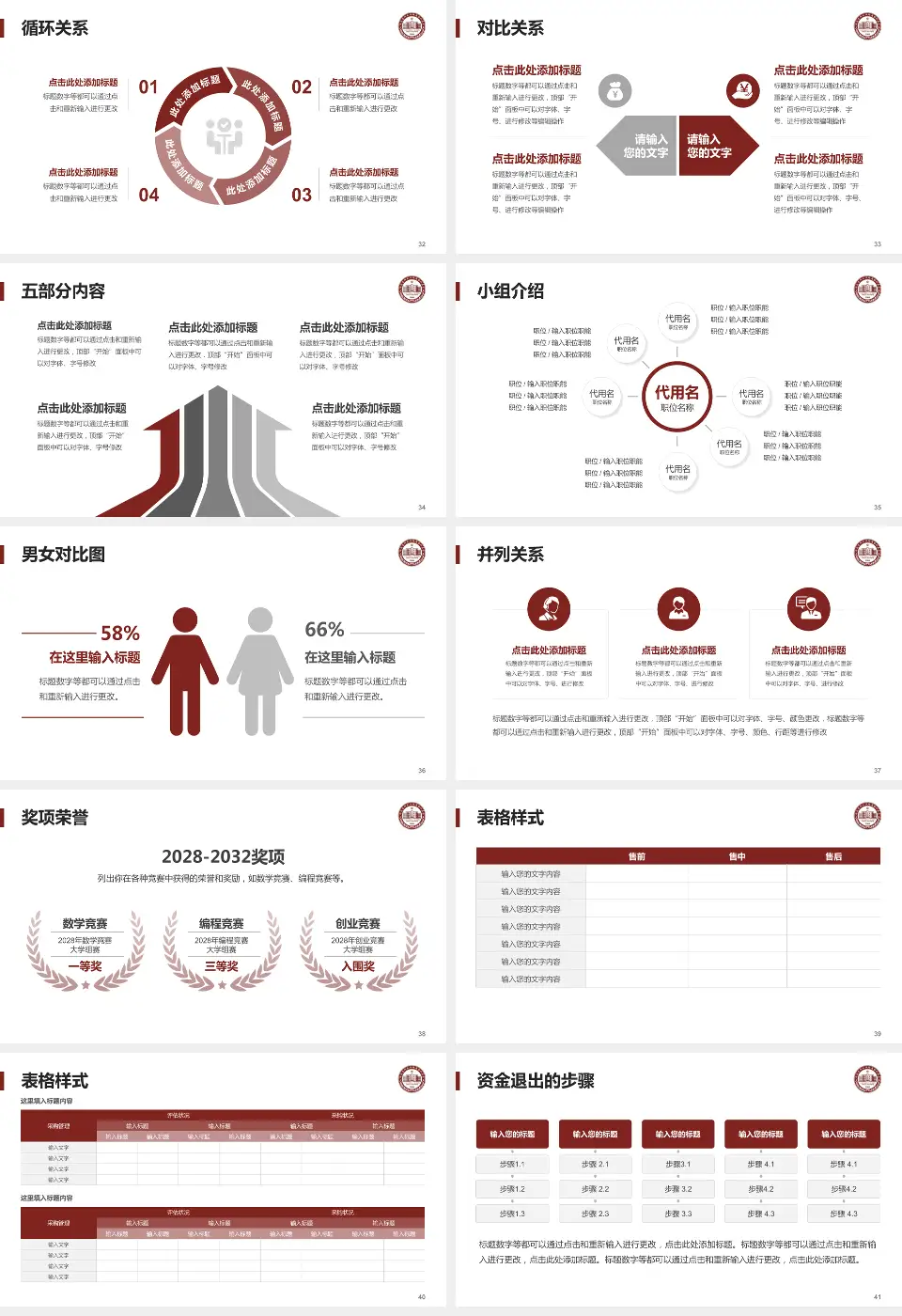 福建医科大学附属协和医院医院简介/日常通用PPT模板16:9格式幻灯片预览图5