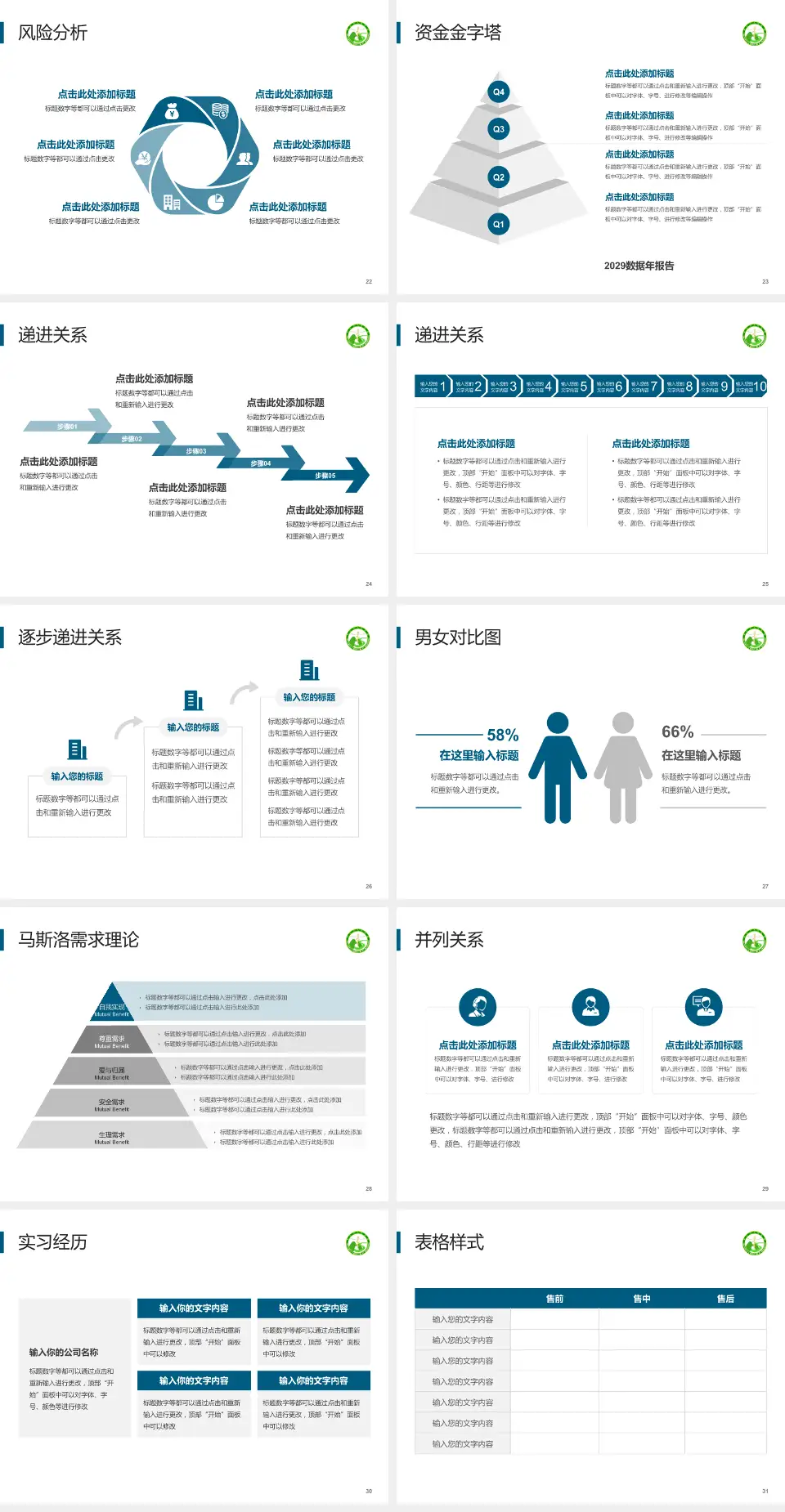 黄山市人民医院项目申请与汇报PPT模板4:3格式幻灯片预览图4
