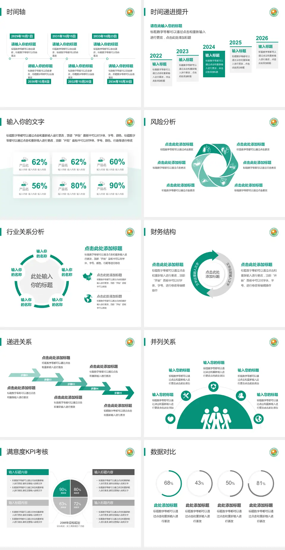 泉州市第三医院病例分享与讨论PPT模板4:3格式幻灯片预览图3