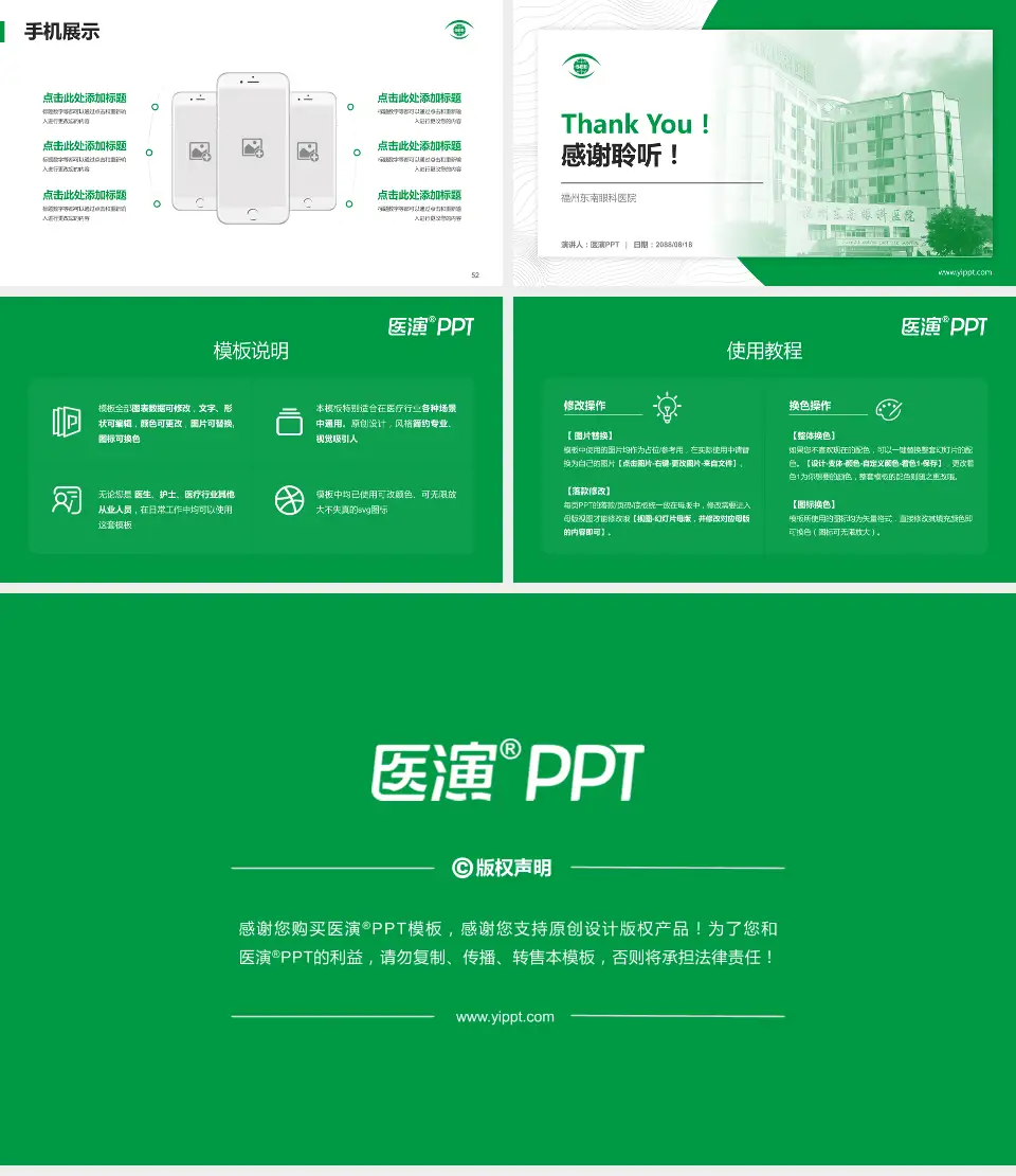 福州东南眼科医院医院管理报告PPT模板16:9格式幻灯片预览图7