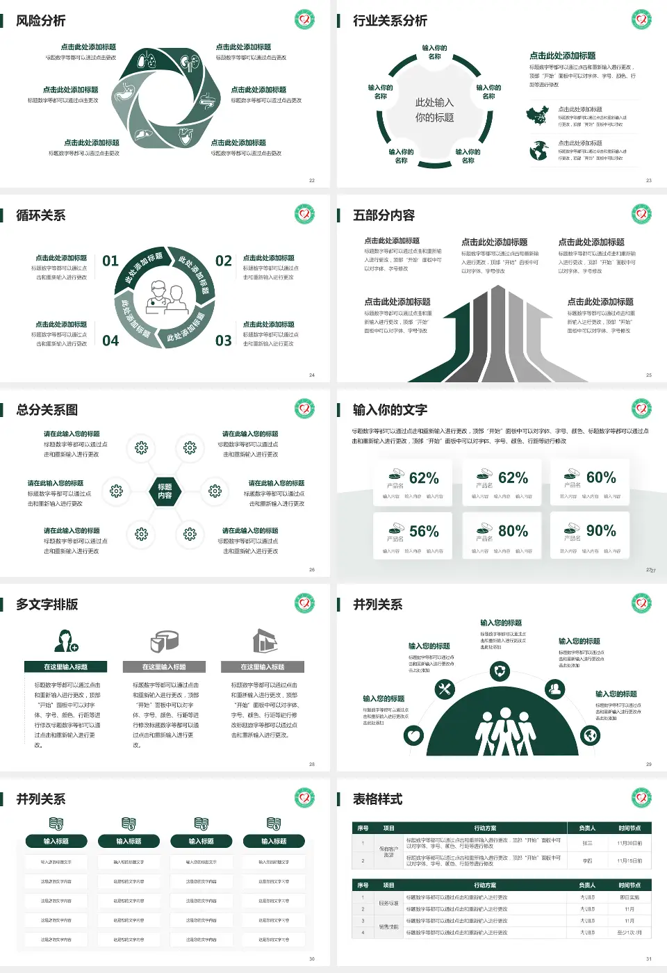 宁德市人民医院科室介绍与推广PPT模板16:9格式幻灯片预览图4