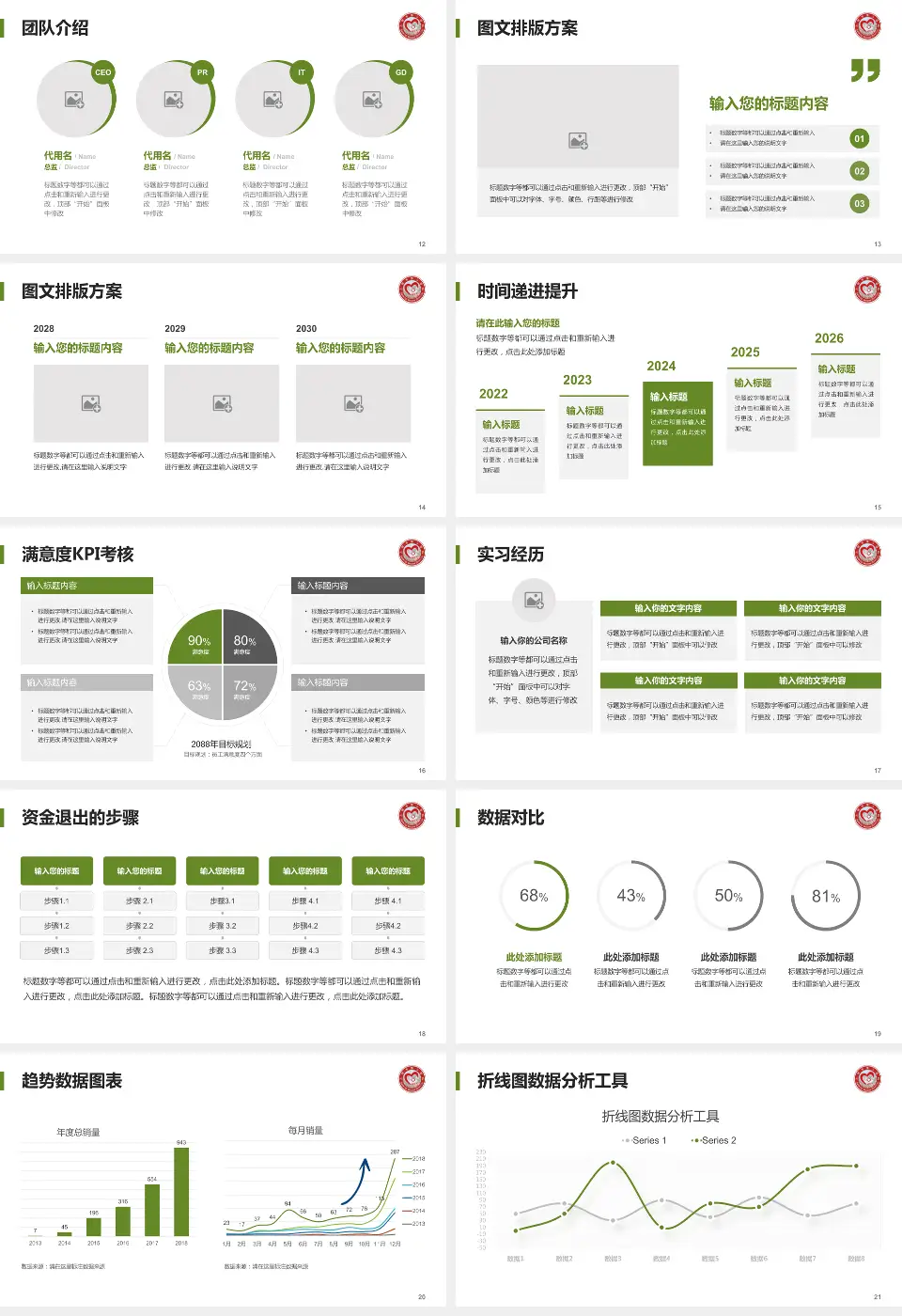 三明市第二医院东院培训与教育PPT模板16:9格式幻灯片预览图3