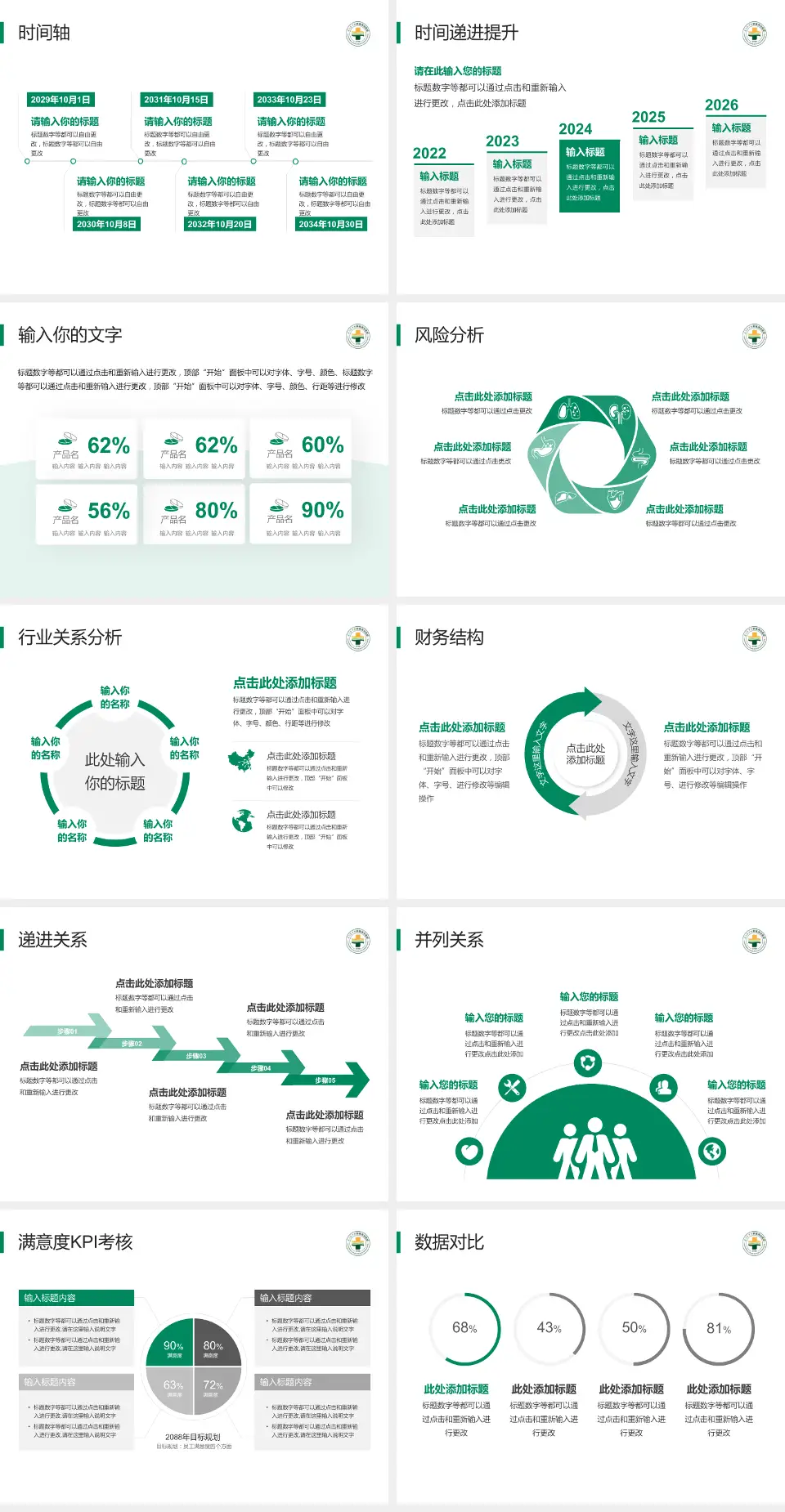 厦门海沧医院病例分享与讨论PPT模板4:3格式幻灯片预览图3