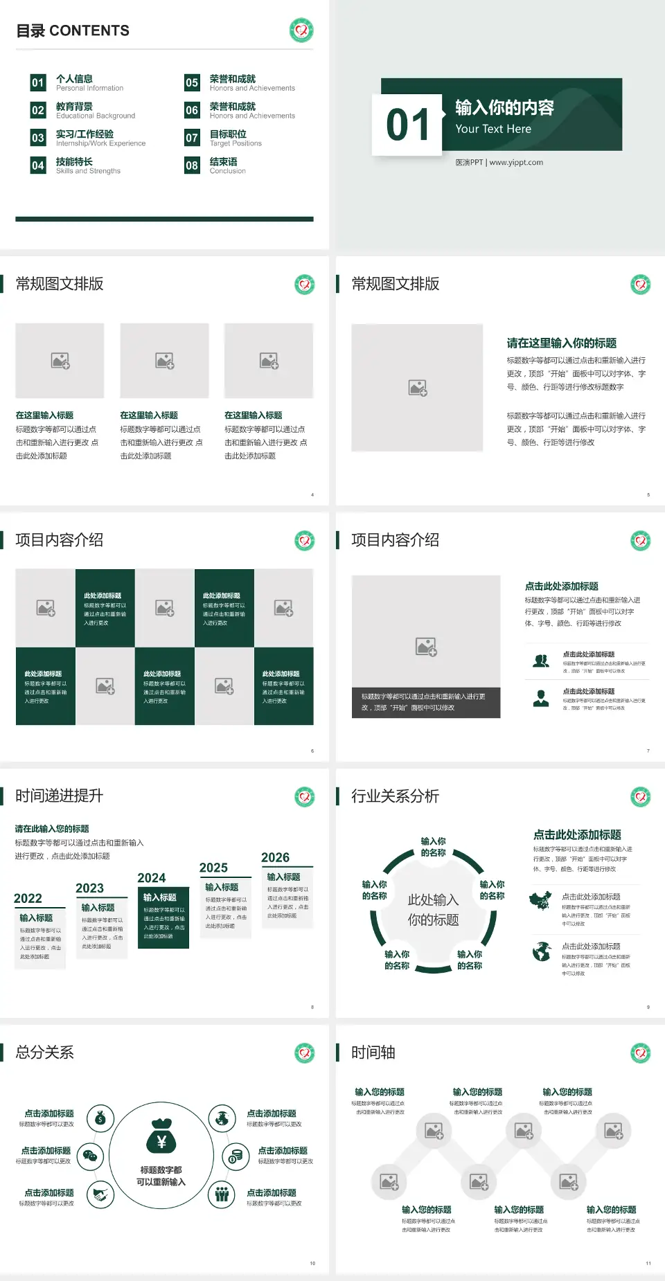 宁德市人民医院财务与预算报告PPT模板4:3格式幻灯片预览图2