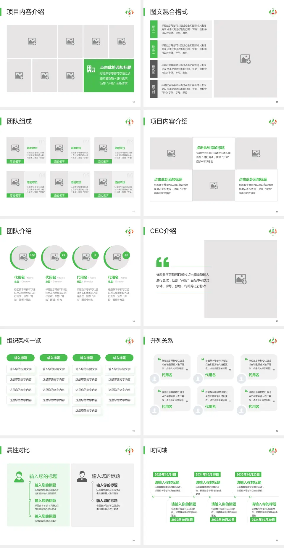 马鞍山八十六医院患者教育与指导PPT模板4:3格式幻灯片预览图3