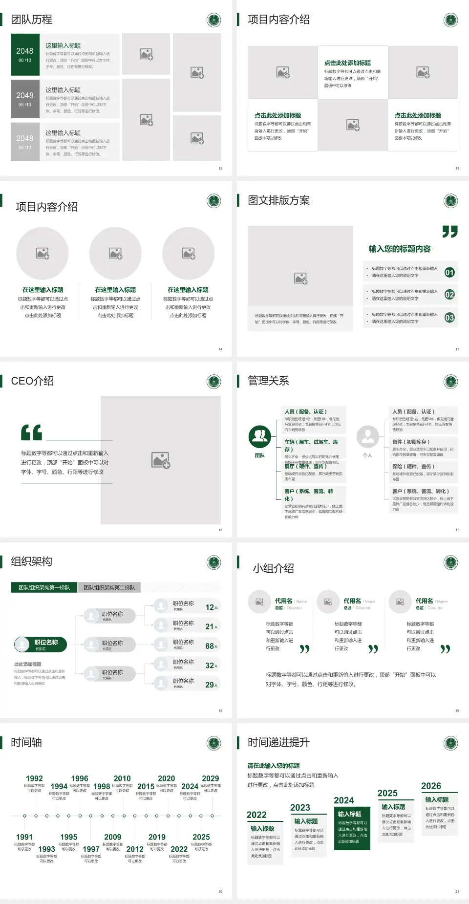 南京军区福州总医院医院管理报告PPT模板4:3格式幻灯片预览图3