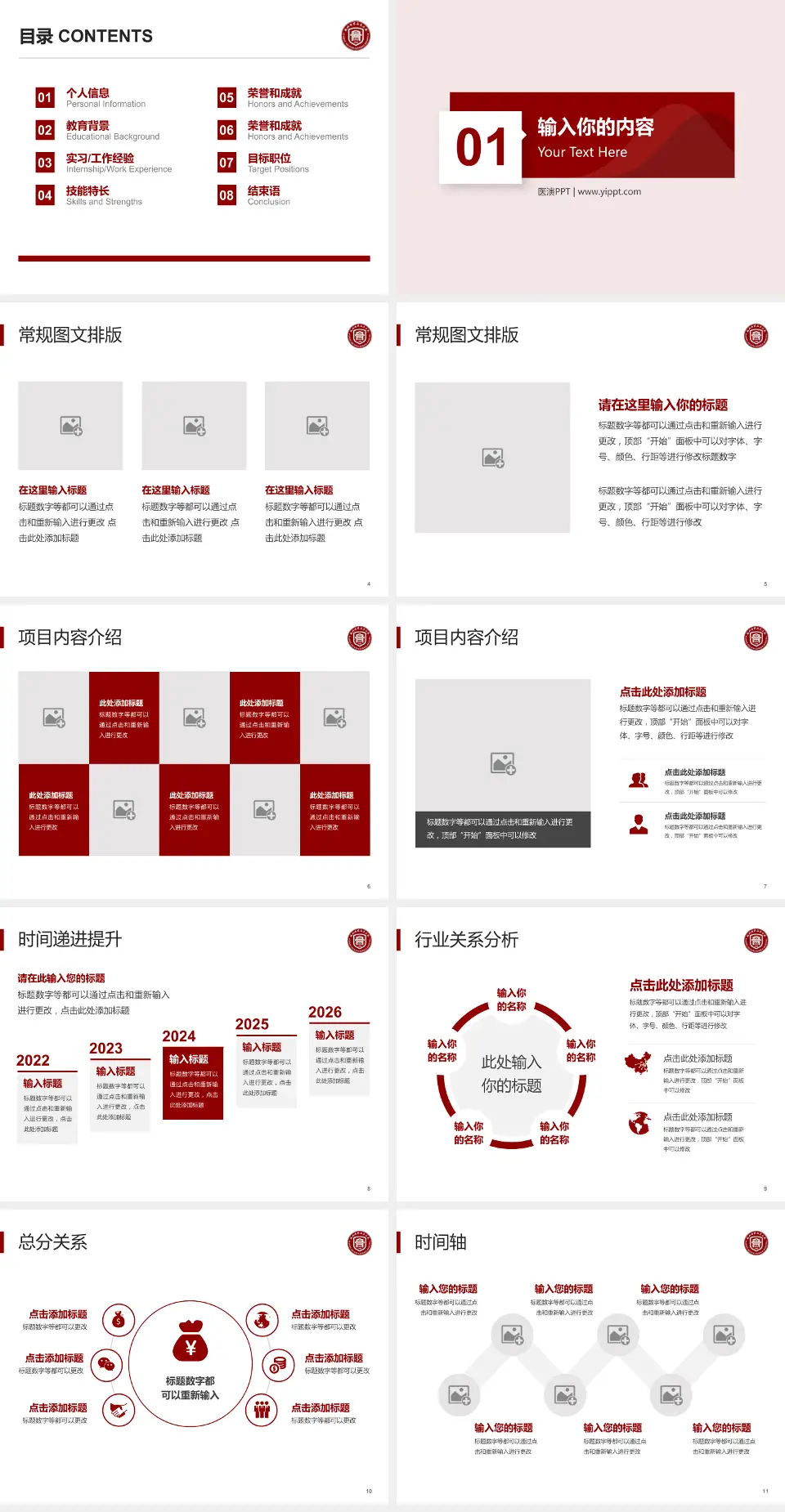 福州市第二医院财务与预算报告PPT模板4:3格式幻灯片预览图2