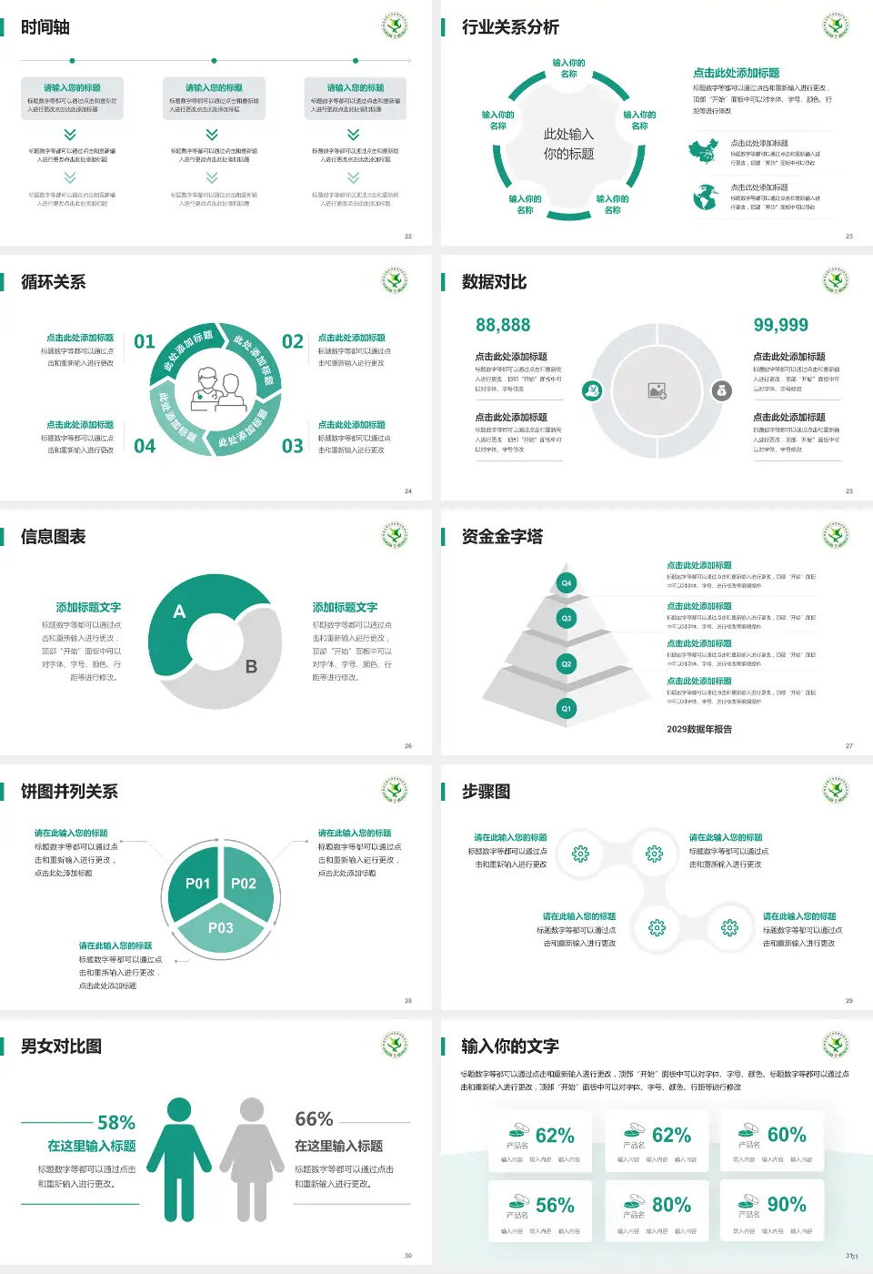 福州市第四医院医院管理报告PPT模板16:9格式幻灯片预览图4