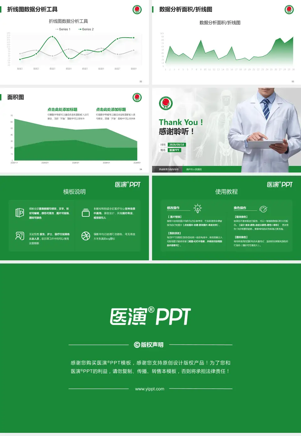 南平市人民医院患者教育与指导PPT模板16:9格式幻灯片预览图7