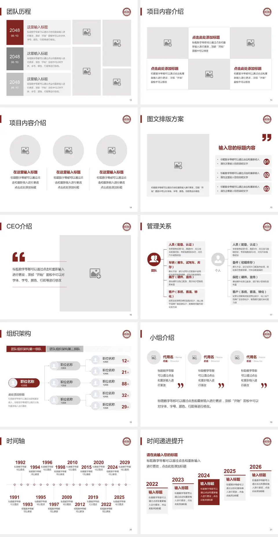 福建医科大学附属协和医院医院管理报告PPT模板4:3格式幻灯片预览图3