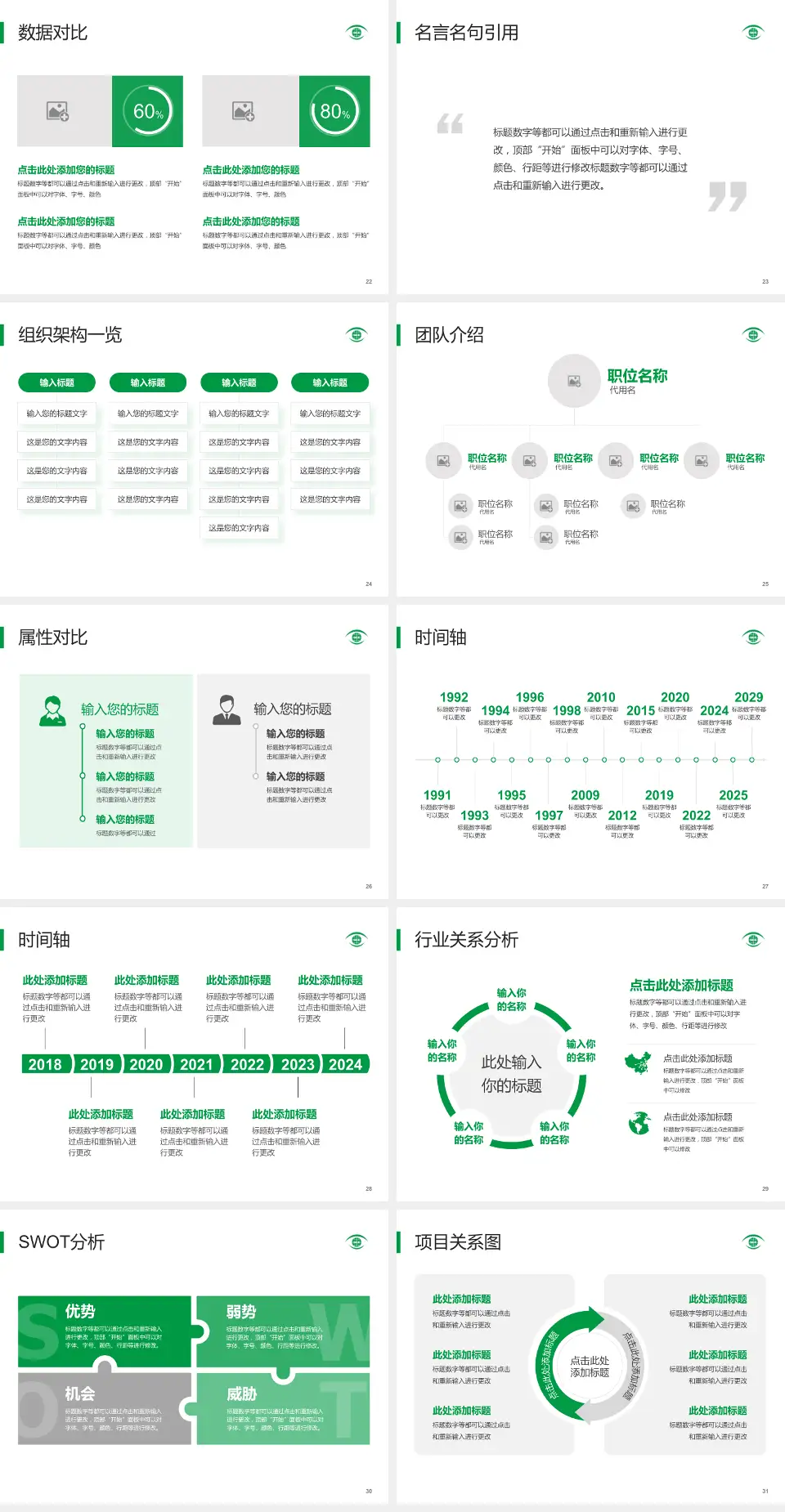 福州东南眼科医院医院简介/日常通用PPT模板4:3格式幻灯片预览图4