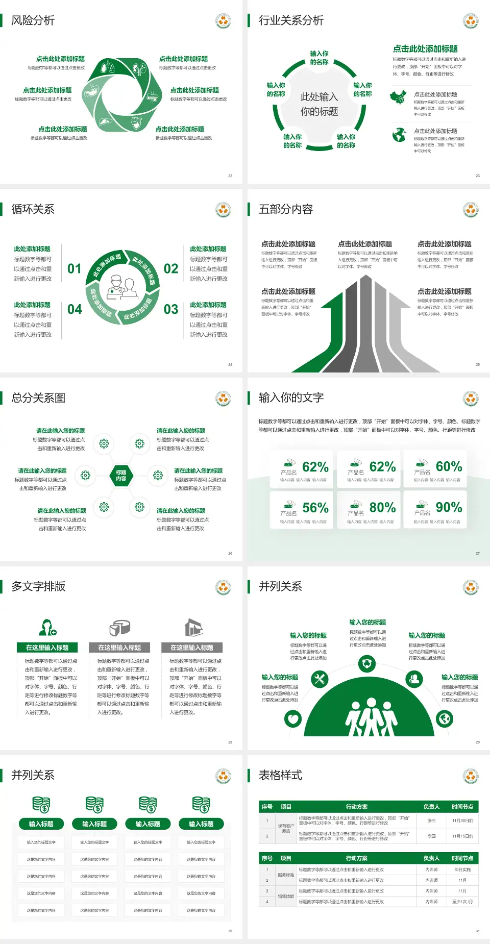 厦门医学院附属第二医院科室介绍与推广PPT模板4:3格式幻灯片预览图4