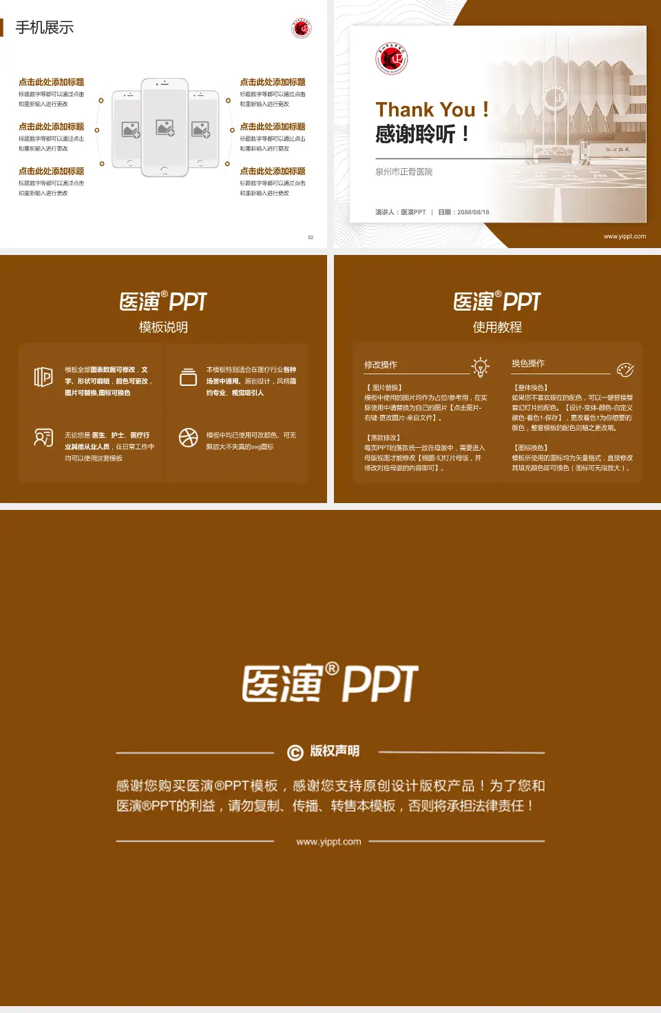 泉州市正骨医院医院管理报告PPT模板4:3格式幻灯片预览图7