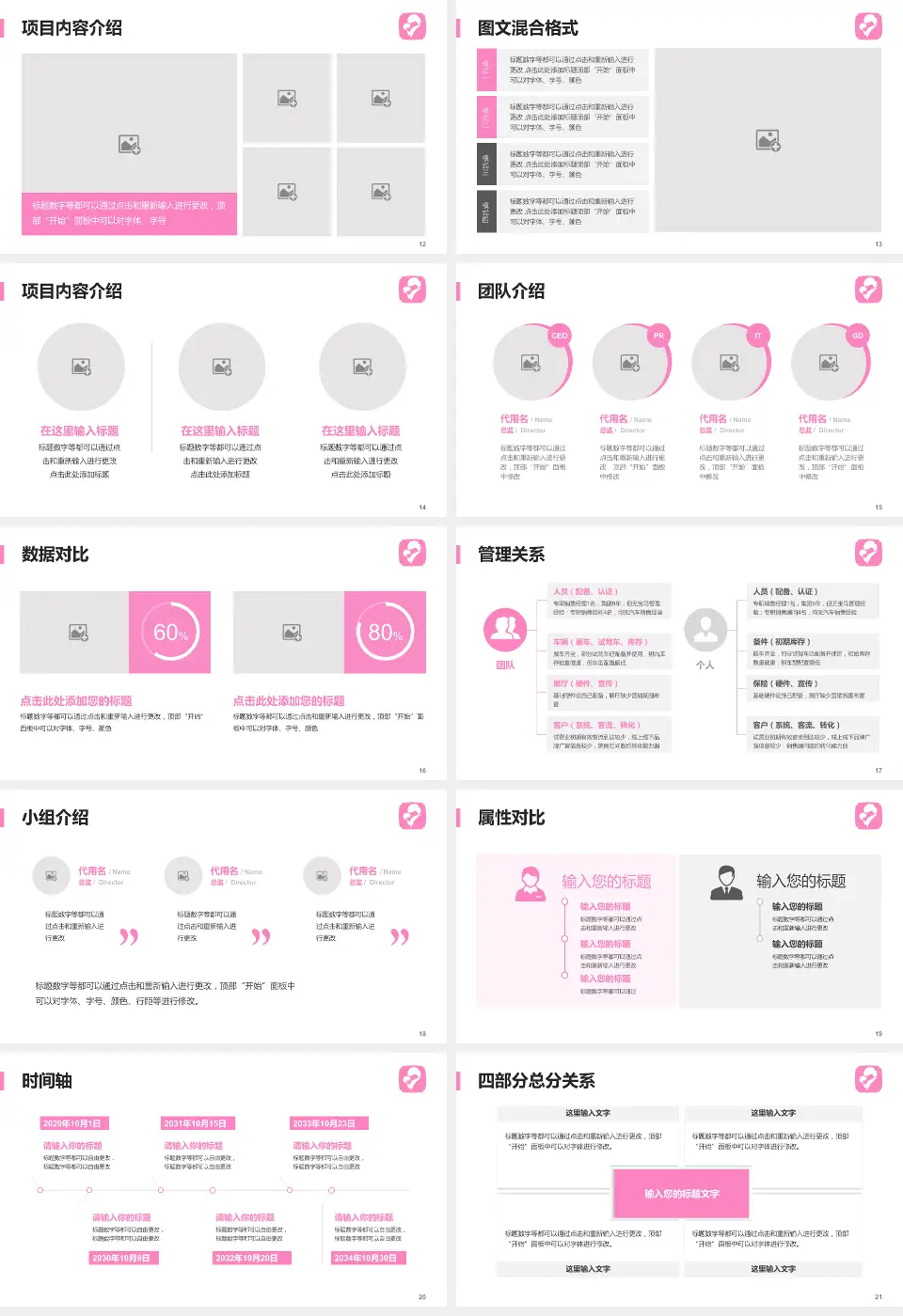 马鞍山市妇幼保健院科室介绍与推广PPT模板16:9格式幻灯片预览图3
