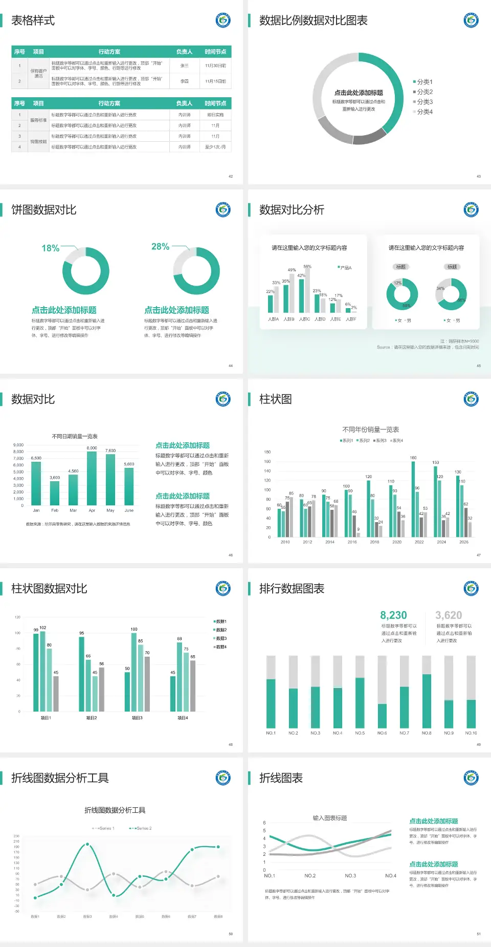 马鞍山市人民医院医院简介/日常通用PPT模板4:3格式幻灯片预览图6